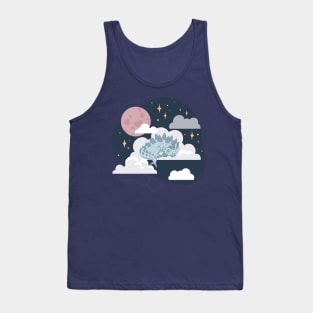 Sweet Sleepy Dino Tank Top